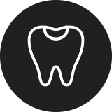  Ícone para mostrar que o Gel Dental Remineralizador da New White reduz a sensibilidade